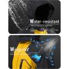 imageMAGCOMSEN Mens Winter Coats Water Resistant Ski Snow Jacket Warm Fleece Jacket Parka Raincoats With MultiPocketsGrey Yellow