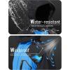 imageMAGCOMSEN Mens Winter Coats Water Resistant Ski Snow Jacket Warm Fleece Jacket Parka Raincoats With MultiPocketsSky Blue