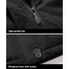 imageMAGCOMSEN Mens Winter Coats Water Resistant Ski Snow Jacket Warm Fleece Jacket Parka Raincoats With MultiPocketsSky Blue Camo