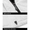 imageMAGCOMSEN Mens Winter Coats Water Resistant Ski Snow Jacket Warm Fleece Jacket Parka Raincoats With MultiPocketsWhite