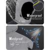 imageMAGCOMSEN Mens Winter Coats Water Resistant Snow Ski Jacket Fleece Lined Parka 5 PocketsLight Grey