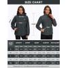 imageMAGCOMSEN Womens 3 in 1 Ski Jacket Water Resistant Winter Snow Coat Warm Fleece Lined Windproof Hiking Rain OutwearCarbongrey
