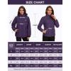 imageMAGCOMSEN Womens 3 in 1 Ski Jacket Water Resistant Winter Snow Coat Warm Fleece Lined Windproof Hiking Rain OutwearDeeppurple