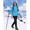 imageMAGCOMSEN Womens 3 in 1 Ski Jacket Water Resistant Winter Snow Coat Warm Fleece Lined Windproof Hiking Rain OutwearMoonorchid