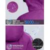 imageMAGCOMSEN Womens 3 in 1 Ski Jacket Water Resistant Winter Snow Coat Warm Fleece Lined Windproof Hiking Rain OutwearPurple