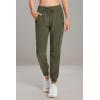 imageMAGCOMSEN Womens Hiking Pants Lightweight Quick Dry Waterproof Joggers with Pockets Athletic Travel Track CasualArmy Green