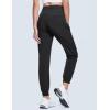 imageMAGCOMSEN Womens Hiking Pants Lightweight Quick Dry Waterproof Joggers with Pockets Athletic Travel Track CasualBlack