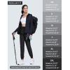 imageMAGCOMSEN Womens Hiking Pants Lightweight Quick Dry Waterproof Joggers with Pockets Athletic Travel Track CasualBlack