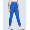 imageMAGCOMSEN Womens Hiking Pants Lightweight Quick Dry Waterproof Joggers with Pockets Athletic Travel Track CasualBlue
