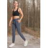imageMAGCOMSEN Womens Hiking Pants Lightweight Quick Dry Waterproof Joggers with Pockets Athletic Travel Track CasualDark Grey
