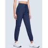 imageMAGCOMSEN Womens Hiking Pants Lightweight Quick Dry Waterproof Joggers with Pockets Athletic Travel Track CasualNavy