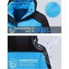 imageMAGCOMSEN Womens 3in1 Winter Coats Snow Ski Jacket Waterproof Windproof Fleece Lined Winter Jacket ParkaLake Blue
