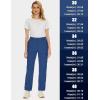 imageMAGCOMSEN Womens Fleece Lined Hiking Pants Waterproof Insulated Outdoor Snow Ski Pants Warm Winter Softshell PantsBlue Grey