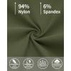 imageMAGCOMSEN Womens Hiking Pants Cargo Capris Lightweight Stretch Water Resistant Joggers with 5 Pockets for OutdoorArmy Green