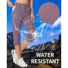 imageMAGCOMSEN Womens Hiking Pants Cargo Capris Lightweight Stretch Water Resistant Joggers with 5 Pockets for OutdoorLotus Pink