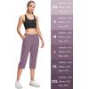 imageMAGCOMSEN Womens Hiking Pants Cargo Capris Lightweight Stretch Water Resistant Joggers with 5 Pockets for OutdoorLotus Pink