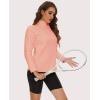 imageMAGCOMSEN Womens Quarter Zip Pullover Polar Fleece Sweatshirts Lightweight StandCollar Jacket Warm TopsApricot