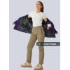 imageMAGCOMSEN Womens Ski Jacket Waterproof Insulated Snow Jacket Warm Windproof Winter Coats with Hood Fleece Lined JacketPurple