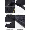 imageMAGCOMSEN Womens Ski Jackets Water Resistant Insulated Snow Jcakets Windproof Fleece Lined Winter Coats with HoodBlack