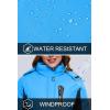 imageMAGCOMSEN Womens Ski Jackets Water Resistant Insulated Snow Jcakets Windproof Fleece Lined Winter Coats with HoodBlue
