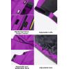 imageMAGCOMSEN Womens Ski Jackets Water Resistant Insulated Snow Jcakets Windproof Fleece Lined Winter Coats with HoodPurple