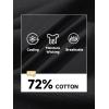 imageMAGCOMSEN Mens Polo Shirts Short Sleeve Cotton Pique 3 Button Classic Fit Casual TShirt Performance Golf ShirtsBlack