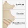 imageMAGCOMSEN Mens Tank Top Cotton Sleeveless Shirt Lightweight Muscle Tank Tee ShirtApricot