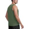 imageMAGCOMSEN Mens Tank Top Cotton Sleeveless Shirt Lightweight Muscle Tank Tee ShirtArmy Green