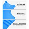 imageMAGCOMSEN Mens Tank Top Cotton Sleeveless Shirt Lightweight Muscle Tank Tee ShirtAzure