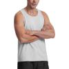 imageMAGCOMSEN Mens Tank Top Cotton Sleeveless Shirt Lightweight Muscle Tank Tee ShirtBeige
