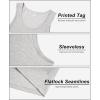 imageMAGCOMSEN Mens Tank Top Cotton Sleeveless Shirt Lightweight Muscle Tank Tee ShirtBeige