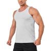 imageMAGCOMSEN Mens Tank Top Cotton Sleeveless Shirt Lightweight Muscle Tank Tee ShirtBeige