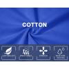 imageMAGCOMSEN Mens Tank Top Cotton Sleeveless Shirt Lightweight Muscle Tank Tee ShirtColor Blue