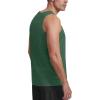 imageMAGCOMSEN Mens Tank Top Cotton Sleeveless Shirt Lightweight Muscle Tank Tee ShirtDark Green