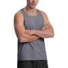 imageMAGCOMSEN Mens Tank Top Cotton Sleeveless Shirt Lightweight Muscle Tank Tee ShirtDark Grey