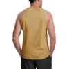 imageMAGCOMSEN Mens Tank Top Cotton Sleeveless Shirt Lightweight Muscle Tank Tee ShirtEarthy Yellow