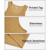 imageMAGCOMSEN Mens Tank Top Cotton Sleeveless Shirt Lightweight Muscle Tank Tee ShirtEarthy Yellow