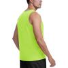 imageMAGCOMSEN Mens Tank Top Cotton Sleeveless Shirt Lightweight Muscle Tank Tee ShirtFluorescent Green