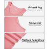imageMAGCOMSEN Mens Tank Top Cotton Sleeveless Shirt Lightweight Muscle Tank Tee ShirtGrey Pink