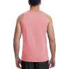 imageMAGCOMSEN Mens Tank Top Cotton Sleeveless Shirt Lightweight Muscle Tank Tee ShirtGrey Pink