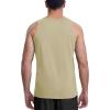 imageMAGCOMSEN Mens Tank Top Cotton Sleeveless Shirt Lightweight Muscle Tank Tee ShirtKhaki