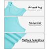 imageMAGCOMSEN Mens Tank Top Cotton Sleeveless Shirt Lightweight Muscle Tank Tee ShirtLake Blue