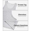 imageMAGCOMSEN Mens Tank Top Cotton Sleeveless Shirt Lightweight Muscle Tank Tee ShirtLight Grey