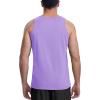 imageMAGCOMSEN Mens Tank Top Cotton Sleeveless Shirt Lightweight Muscle Tank Tee ShirtLight Purple
