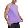 imageMAGCOMSEN Mens Tank Top Cotton Sleeveless Shirt Lightweight Muscle Tank Tee ShirtLight Purple