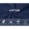 imageMAGCOMSEN Mens Tank Top Cotton Sleeveless Shirt Lightweight Muscle Tank Tee ShirtNavy