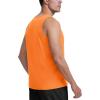 imageMAGCOMSEN Mens Tank Top Cotton Sleeveless Shirt Lightweight Muscle Tank Tee ShirtOrange