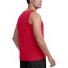 imageMAGCOMSEN Mens Tank Top Cotton Sleeveless Shirt Lightweight Muscle Tank Tee ShirtTomato Red