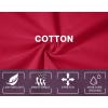 imageMAGCOMSEN Mens Tank Top Cotton Sleeveless Shirt Lightweight Muscle Tank Tee ShirtTomato Red