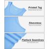 imageMAGCOMSEN Mens Tank Top Cotton Sleeveless Shirt Lightweight Muscle Tank Tee ShirtWaterfall Blue